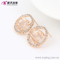 boucles d&#39;oreilles en gros bon marché, boucles d&#39;oreilles imitation stud de mode zircone cubique